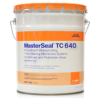 Однокомпонентный полиуретановый лак для защиты мембраны Sikalastic® TC 640 RAL 7035 (MasterSeal® TC 640 RAL 7035) белый, ведро 20 кг