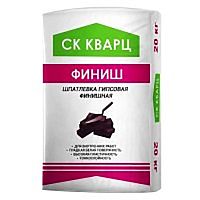 Гипсовая шпатлевка финишная "ФИНИШ", СК Кварц, 20 кг