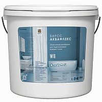 АкваФлекс гидроизоляционная мембрана для пола и стен белая БИРСС, 20 кг