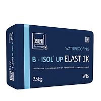 B-Isol Up Elast 1K, 25 кг, Однокомпонентная полимерцементная гидроизоляция, Bergauf