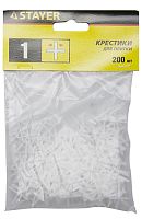 Крестики STAYER для кафеля, 1 мм, 200 штук