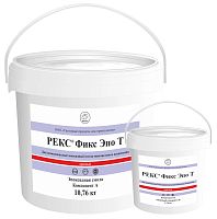 РЕКС Фикс Эпо Т, 2к комплект, эпоксидный состав, красный, 12.5 кг