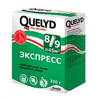 Quelyd Экспресс, Клей обойный, 0.25 кг, Bostik