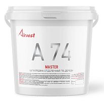 Шпатлевка отделочная по дереву А 74, 0,5 кг, Аквест