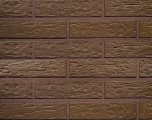 Кирпич облицовочный Terra риф, М-250,85x250x65, коричневый