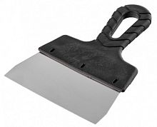 Шпатель из нержавеющей стали, пластмассовая ручка, 150 мм
