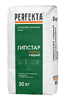 PERFEKTA Штукатурка гипсовая легкая Гипстар серый, 30 кг