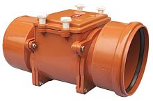 Канализационный затвор HL720 DN200 из ударопрочного пластика