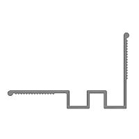 Гидрошпонка АКВАСТОП тип ДР-УГЛ-200/100 ПВХ-П
