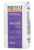 Клей монтажный для теплоизоляции Экотек Коттедж, Perfekta, 30 кг