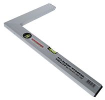 Угольник-уровень алюминиевый 300 х 500 мм, 2 глазка