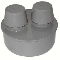 Вакуумный клапан ПП серый  110