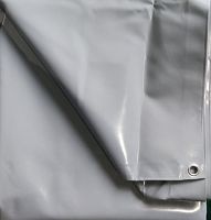 Тент ПВХ 4х6/650 огнеупорный, Rendell