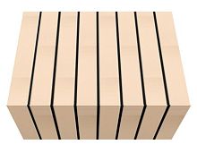 Перемычка фасадной термопанели Аляска Krem glatt, 40 мм