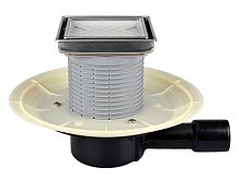 Трап для внутренних помещений HL510N-3020 горизонтальный DN40/50