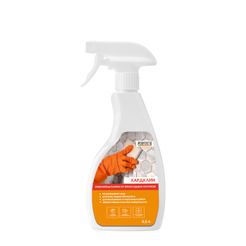 Средство для очистки керамической плитки от эпоксидных остатков Хардклин, 0,5 л