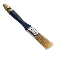 Кисть плоская с натуральной щетиной и деревянной ручкой 3/4", серия ЭКСПЕРТ