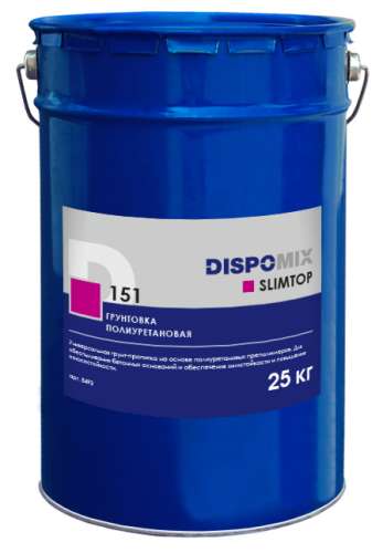 Грунт-пропитка полиуретановая Slimtop 151, Dispomix, 25 кг