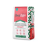 Штукатурка гипсовая машинного нанесения ВидАрт Стандарт серая, 30 кг