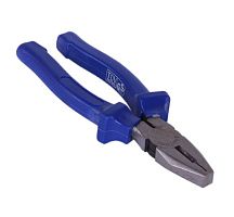 Пассатижи с декоративной синей ручкой 180 мм