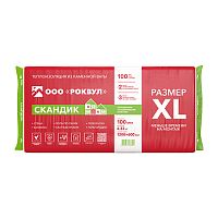 Минеральная вата Rockwool Лайт Баттс Скандик (1200x600x100) 6 шт (4,32 м2, 0,432 м3) в упаковке