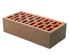 Облицовочный кирпич одинарный , М-150,120x250x65, баварская кладка, Braer