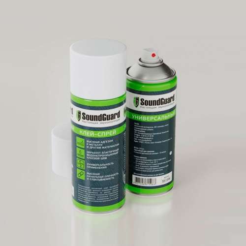 Универсальный контактный клей–спрей  SoundGuard 520 мл