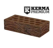 Облицовочный кирпич одинарный , М-175,120x250x65, коричневый