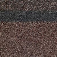 Гибкая черепица коньково-карнизная коричневый микс 5 кв.м, Технониколь