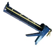 Пистолет для герметика и пены полуцилиндр зубчатый