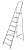 Стремянка алюминиевая 8 ступеней