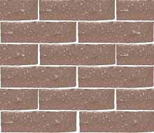 Кирпич полнотелый фактурный тычковый, М-400,115x245x65, коричневый