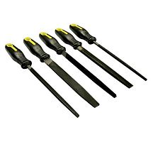 Набор напильников с двухкомпонентной ручкой 5 шт.