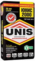 Плиточный клей Юнис 2000, 25 кг