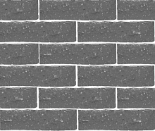 Кирпич полнотелый фактурный, М-400,115x250x65, черный