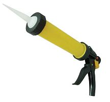 Пистолет для герметика и пены цилиндрический в пластмассовом корпусе