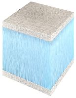 Панель Ruspanel RPG Сэндвич СМЛ 10+10+XPS 80, 1200х600х100 мм