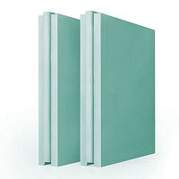 Пазогребневые гипсовые плиты 667/500/80, Русеан, влагостойкие полнотелые