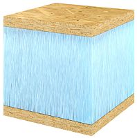 Панель Ruspanel RPG Сэндвич OSB 10+10+XPS 80, 1200х600х100 мм