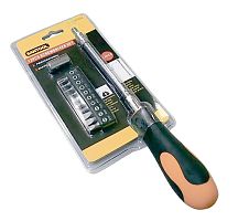 Отвертка с гибким стержнем и битами (12 предметов)