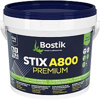 BOSTIK A800 PREMIUM высокоэффективный клей для LVT, ПВХ, каучука 6 кг