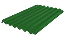 Фиброцементная черепица ТИСМА ПРОФИ зеленый, 1130х1740х5.8 мм