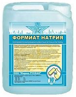 Формиат натрия (противоморозная добавка) канистра, Русеан, 10 л