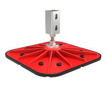 Кровельная опора ТехноНИКОЛЬ 355х355 мм с вертикальным кронштейном