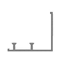Гидрошпонка АКВАСТОП тип ХОС-УГЛ-140-2/25 ПВХ-П