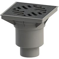 ТП-606 Трап дворовый с чугунной решеткой 110/160