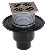 Трап для внутренних помещений HL310NPr-3000.32 с решеткой HL037Pr.32E - Бронза