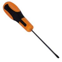 Отвертка шлицевая с двухкомпонентной ручкой МАСТЕР 3,2х100мм