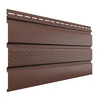 Софит частично перфорированный ТН ОПТИМА Каштан 3 м, Технониколь