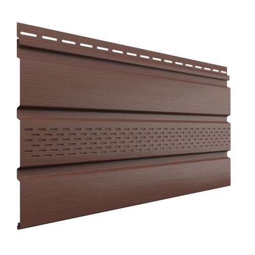 Софит частично перфорированный ТН ОПТИМА Каштан 3 м, Технониколь